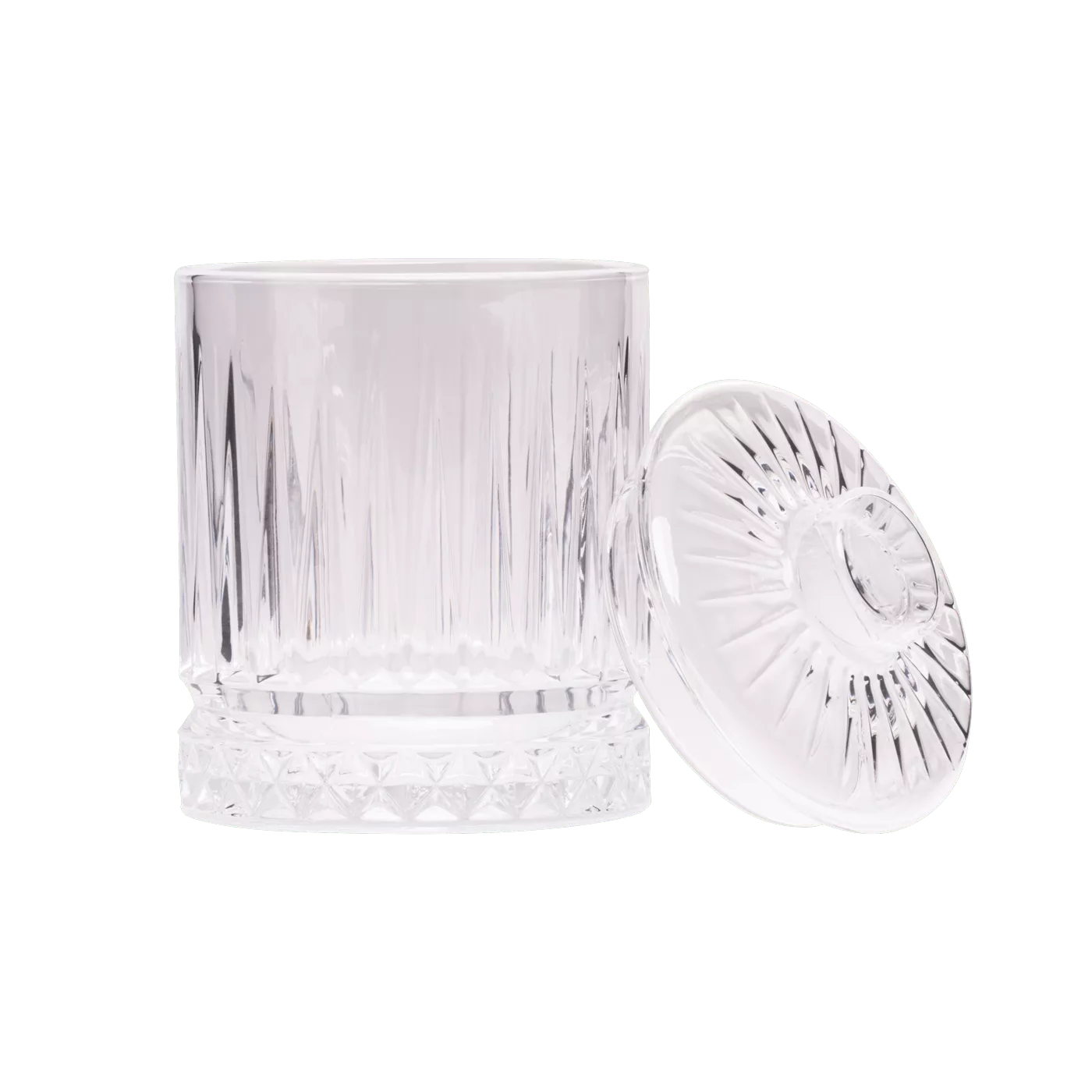 Vaso Diamond Rocks con tapa