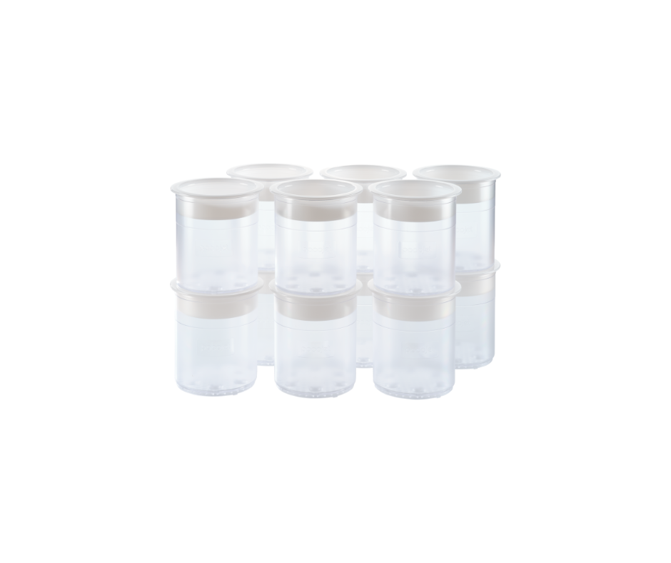 Vasos de pacotizar sintéticos · 12 unidades