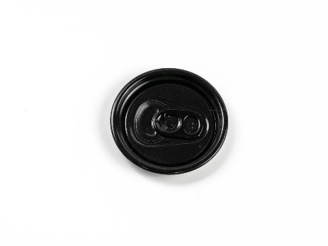 Tapa Soda Para Lata PET Negra
