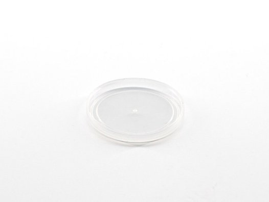 Tapas de plástico antifugas lata PET - 100 uds