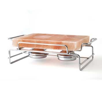 Kit Himalaya (Soporte, fogones y bloque de sal)