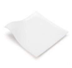 Plato llano HOLA (blanco)