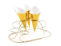 Soporte Para Conos XL Laberinto Oro
