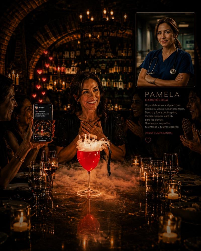 Pamela es cardióloga