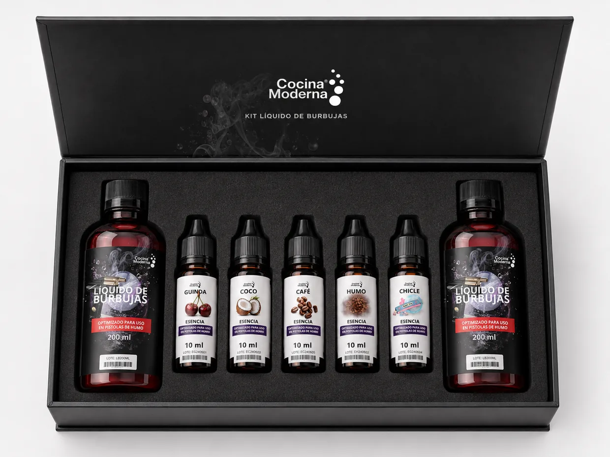 Kit líquido de burbujas de Cocina Moderna