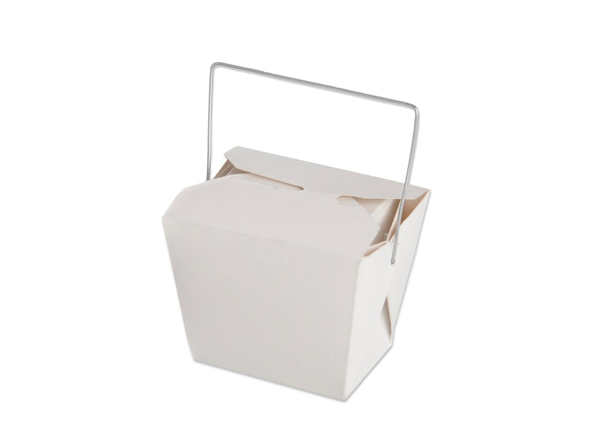 Noodle Box XL blanco con asa