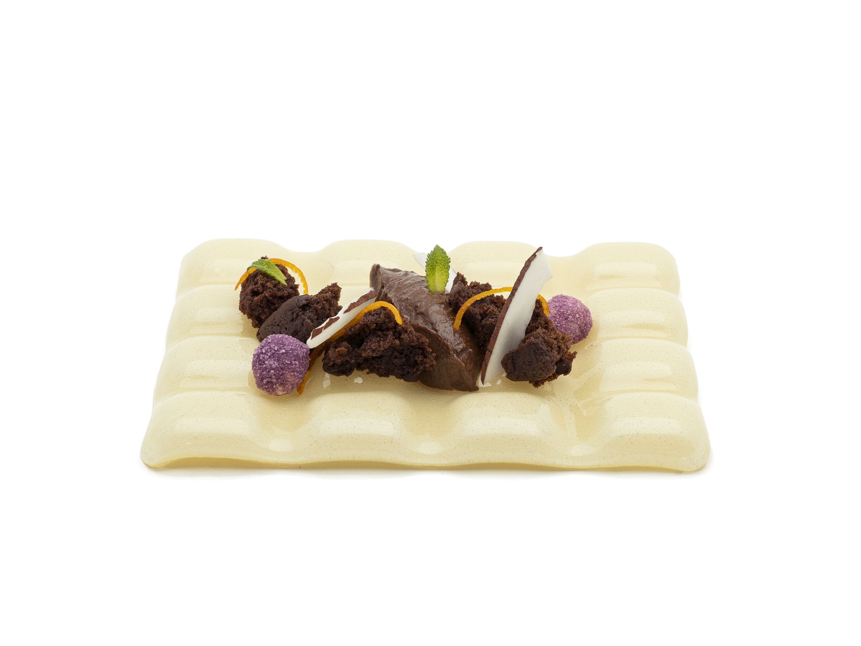 Plato Chocolatina Blanca