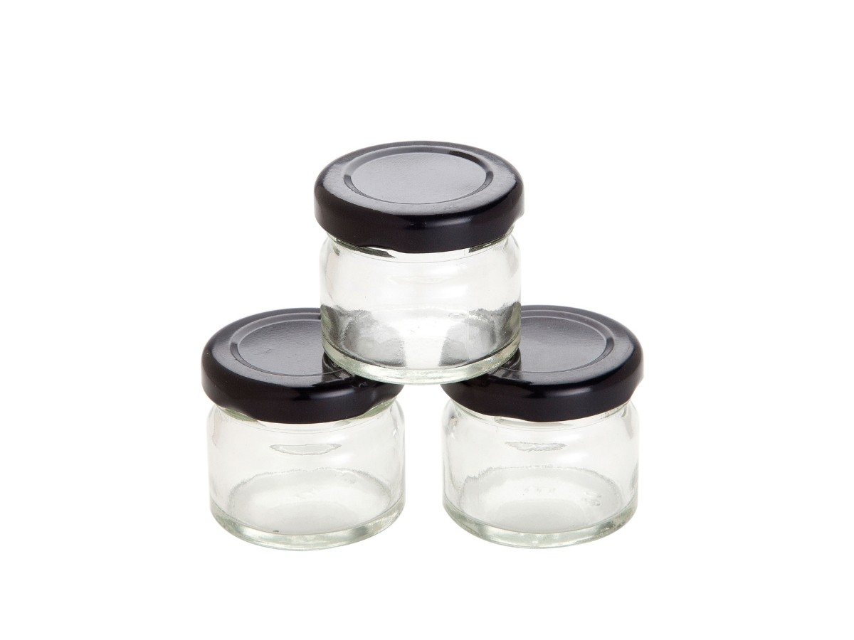 Tarro Confitura Mini Negro