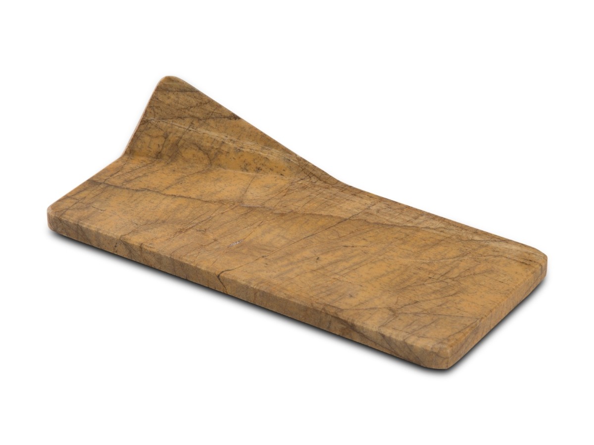 Plato Corner Mármol Símil Madera