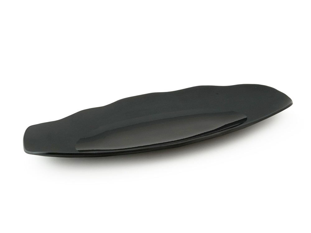 Plato Oval Negro XL
