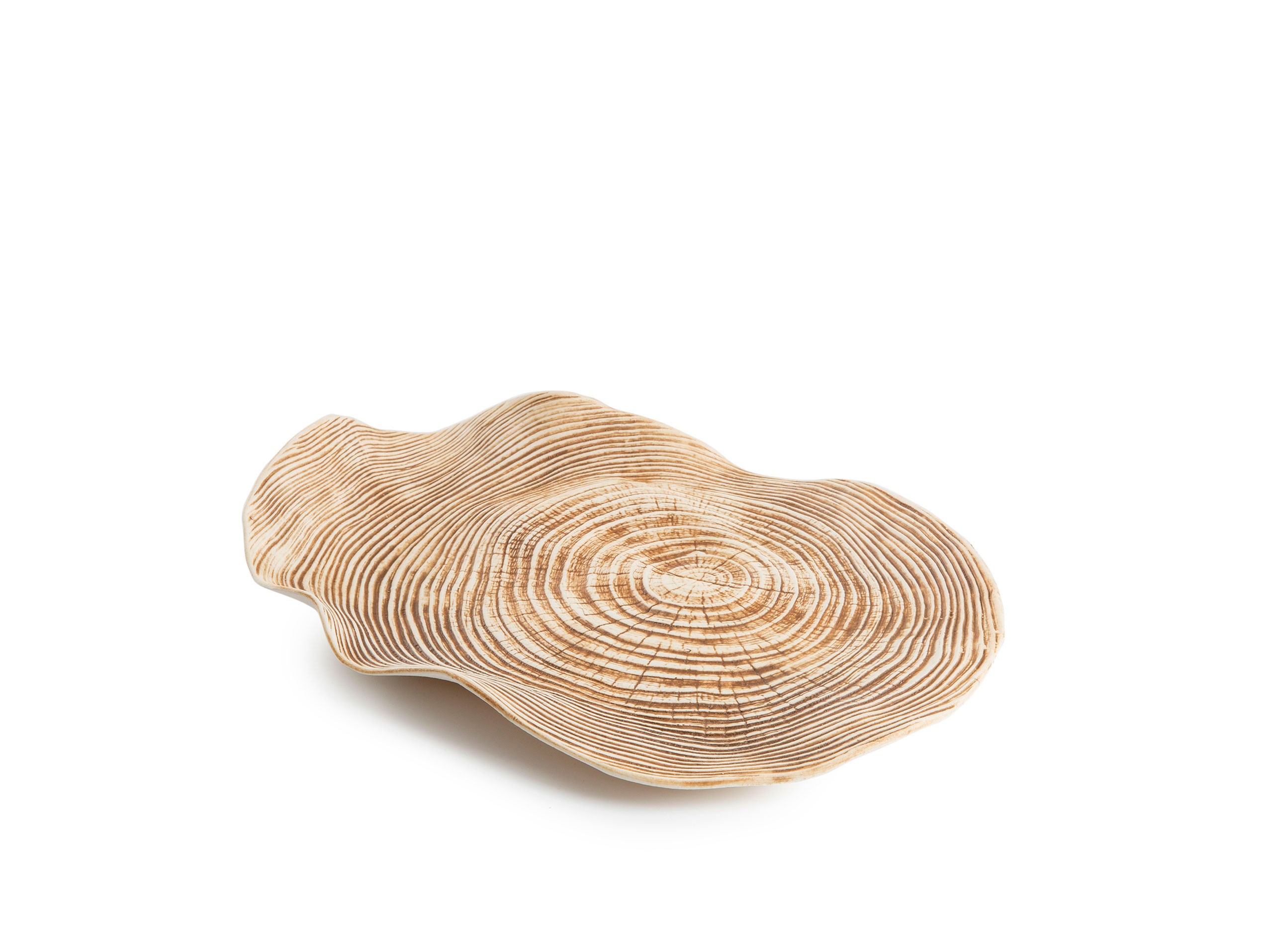 Plato Carpaccio Madera XL