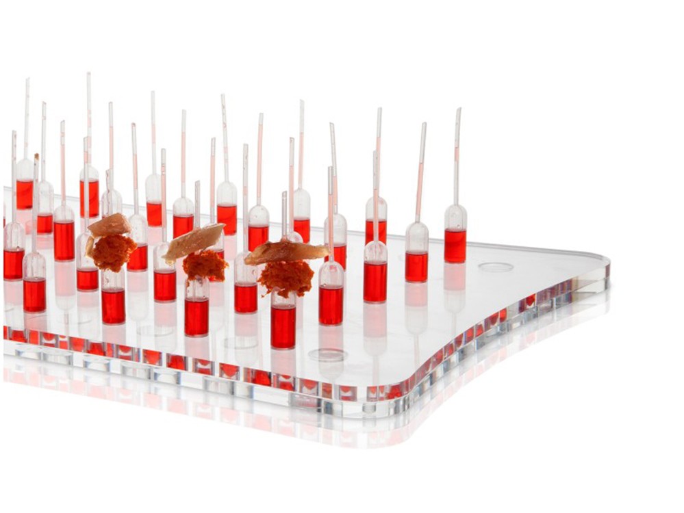 Soporte Gastro pipetas rectas