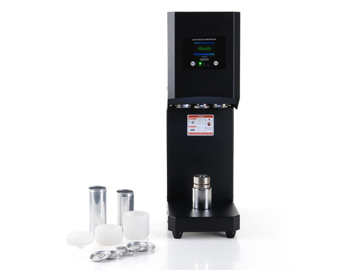 Cierra Latas Automático BRONSON para latas de aluminio 220 V