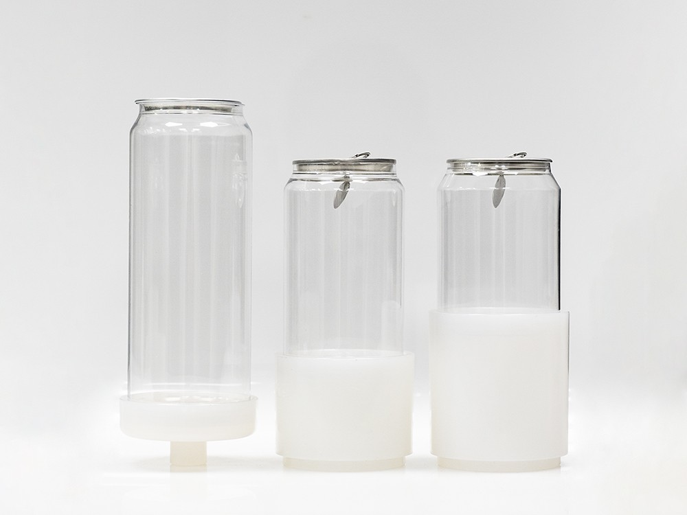 Kit Bases Latas PET 250lm, 330ml y 500ml CIERRALATAS PRO
