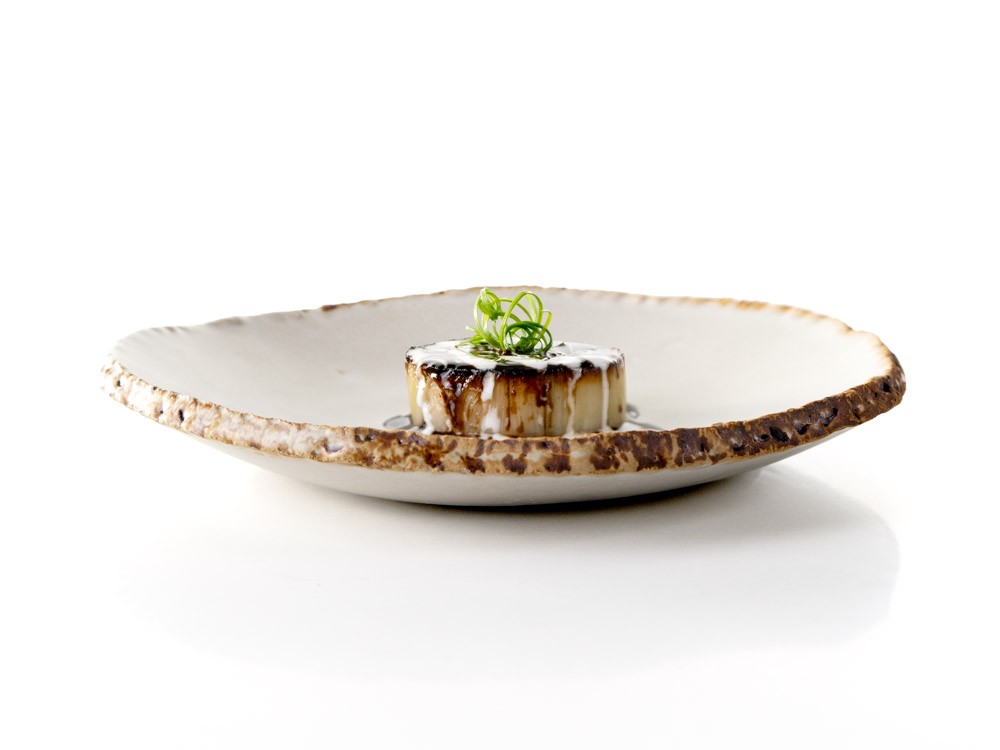 Plato Volcanic blanco
