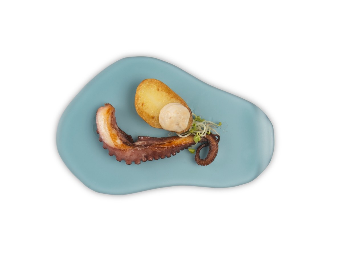 Plato Cadaqués Azul XS