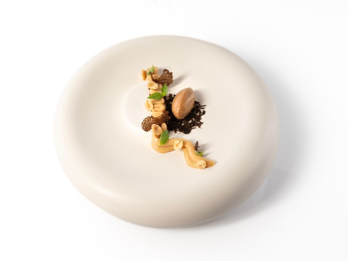 Dune XL Plato Blanco Brillo