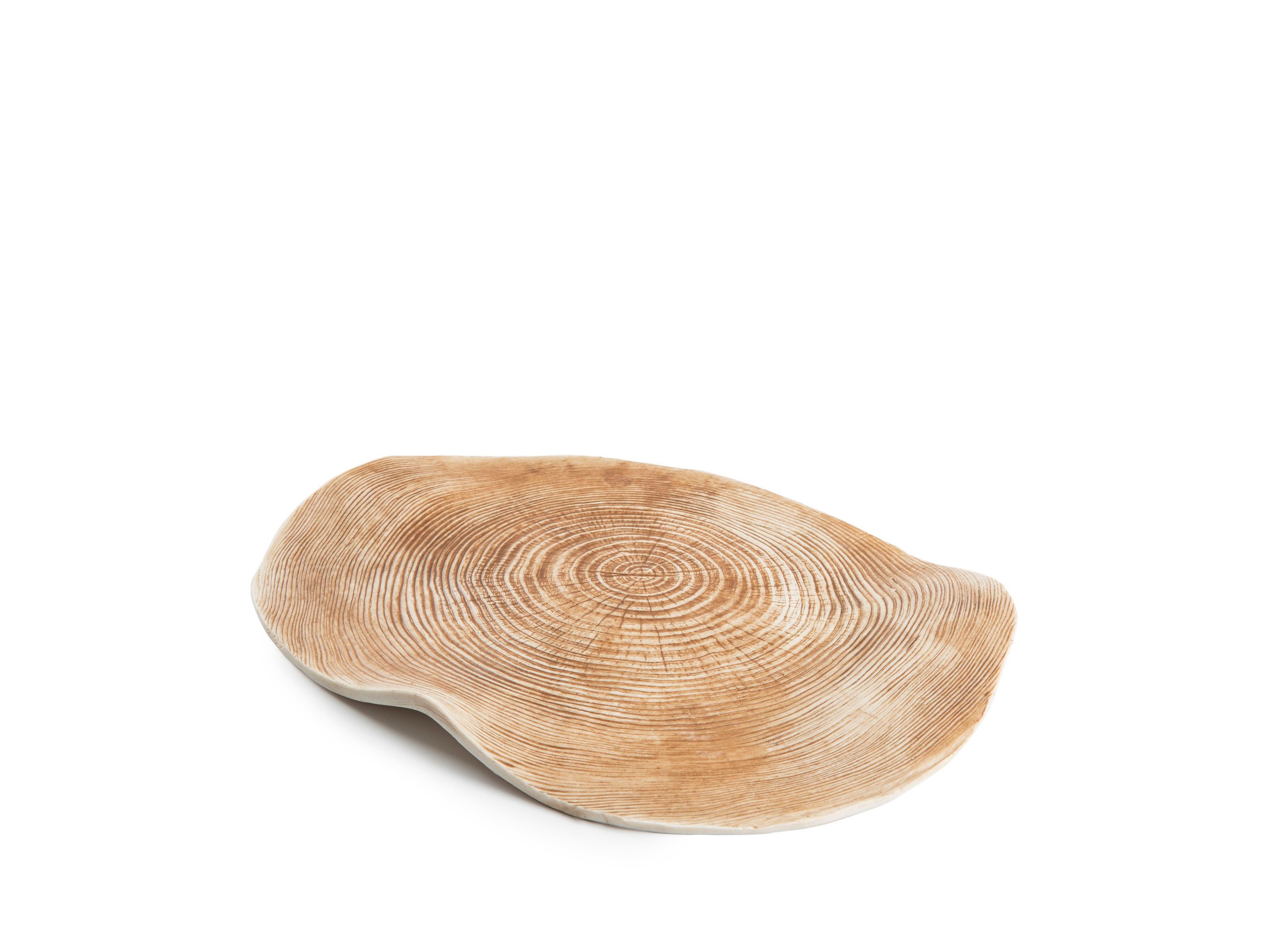 Plato Carpaccio Madera XS