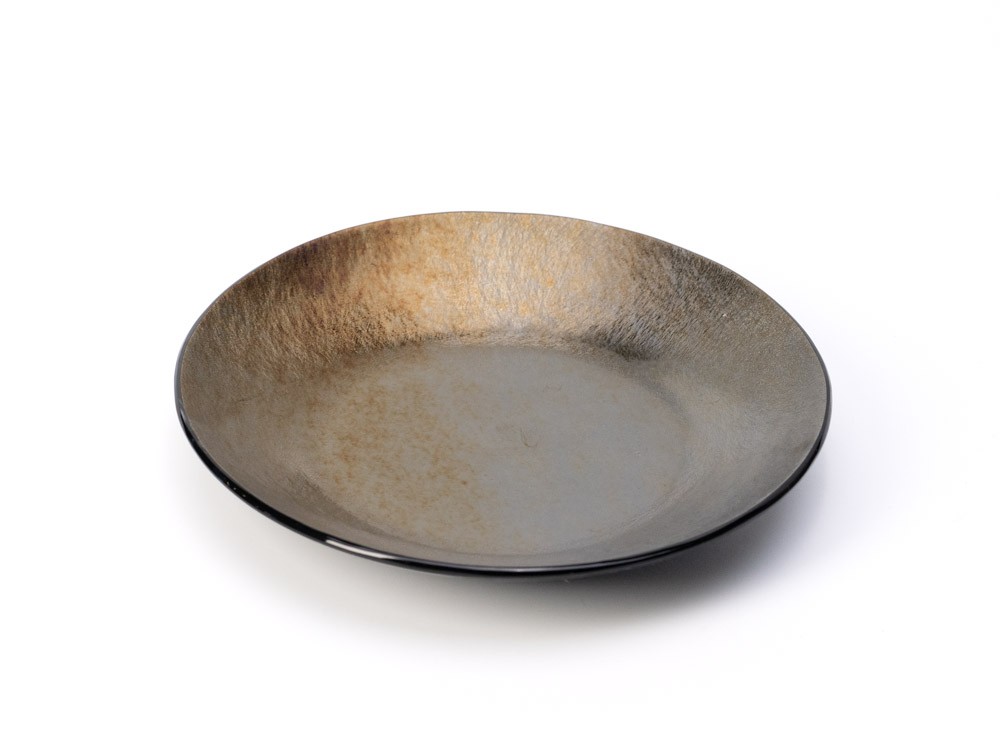 Plato Azteca Ø17 pan dorado