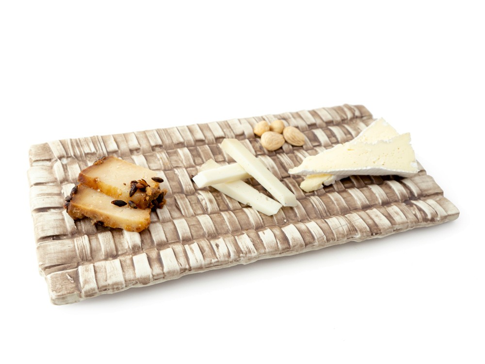 Bandeja Trenzada Rectangular