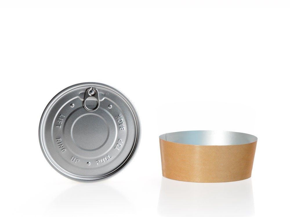Bowl Kraft con tapa 126 · envasado en caliente · 510 ml · 250 uds