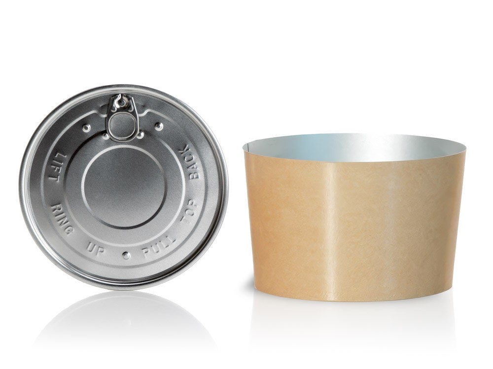 Bowl Kraft con tapa 153 · envasado en caliente · 1.500 ml · 300 uds