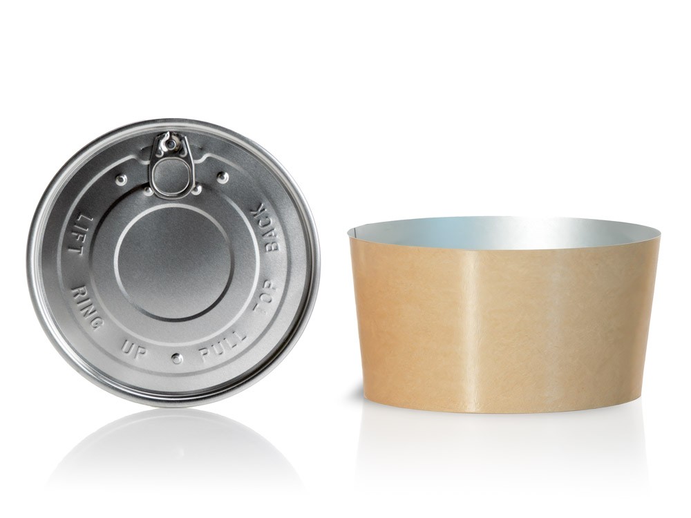 Bowl Kraft con tapa 153 · envasado en frío · 1.300 ml · 300 uds