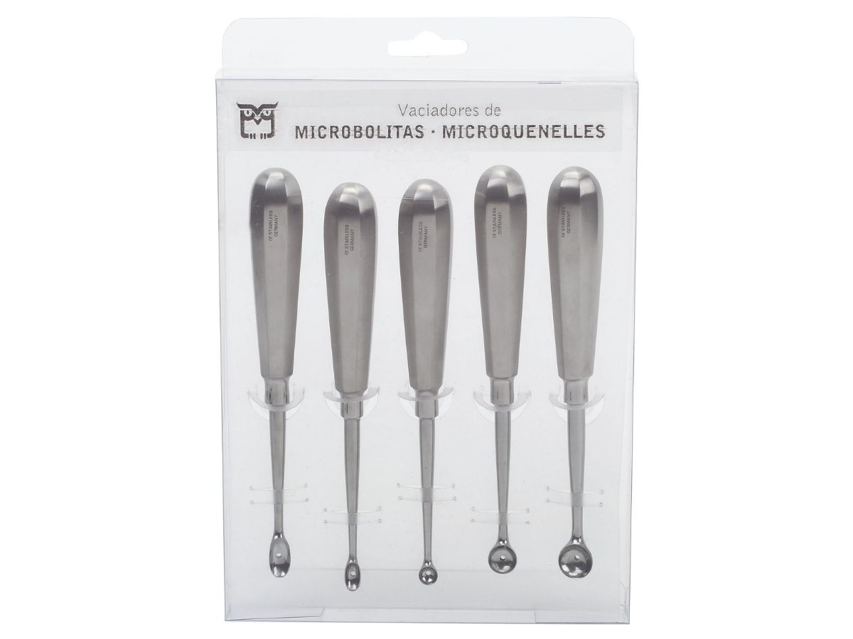 Set Microquenelles y Microbolitas (5 unid.)
