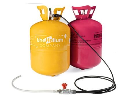 Conexión para botella de helio desechable