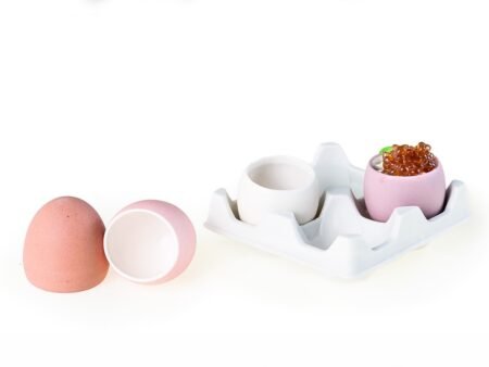 Huevera Porcelana - 2 uds.