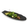 Plato Oval Negro