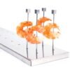 Soporte Inox 24 Brochetas   (incluye foam)