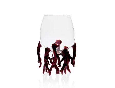 Vaso Coral Rojo