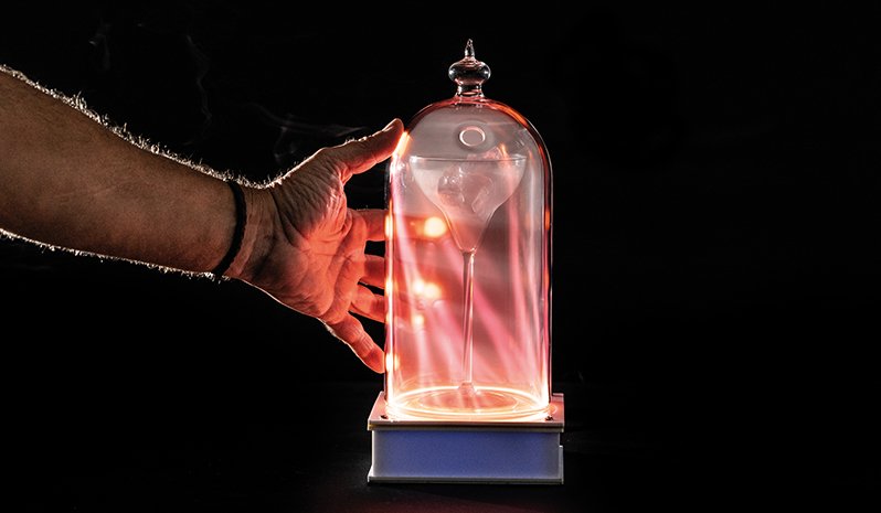 Campanas de Borosilicato con LED para Presentaciones Campanas de borosilicato resistentes con LED para presentación de platos
