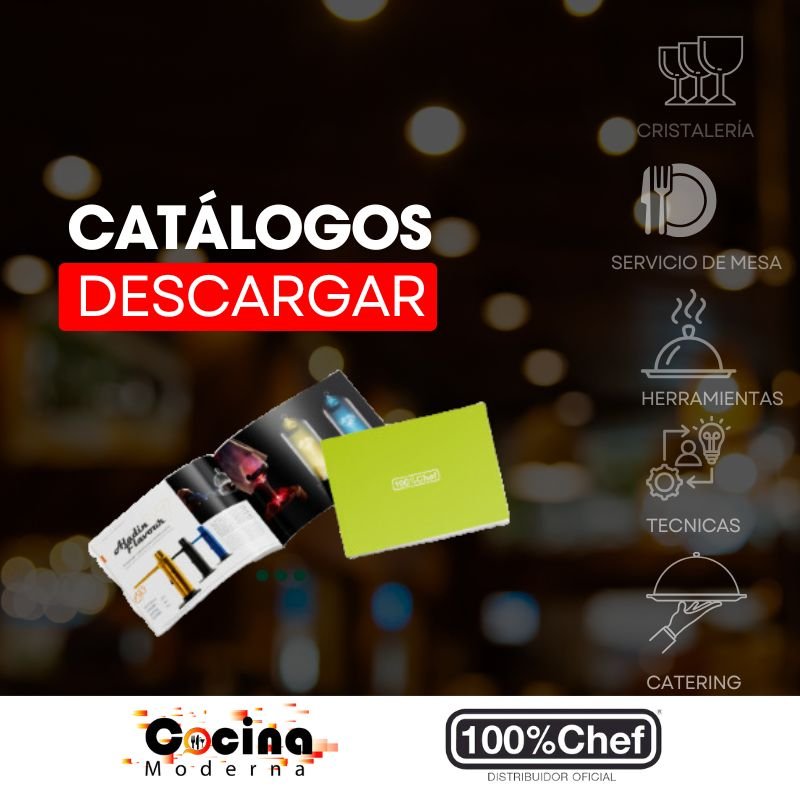 descargar catalogos TÉCNICAS DE COCINA MODERNA