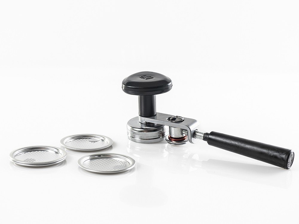 cierra latas manual para tapas peel off SELLADORAS