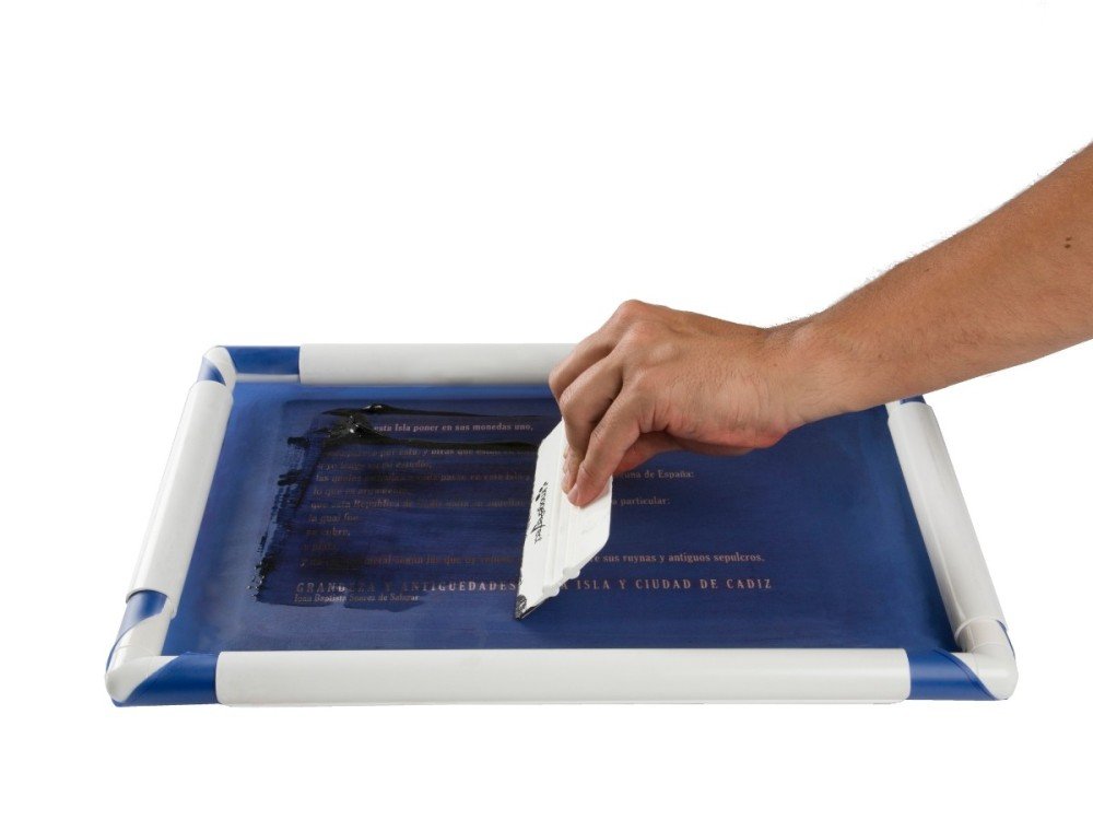 tela para marco serigrafood EMPLATADO Y DECORACIÓN