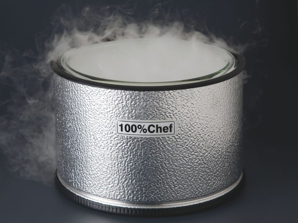 vaso dewar COCINA CON NITRÓGENO, HIELO SECO Y HELIO