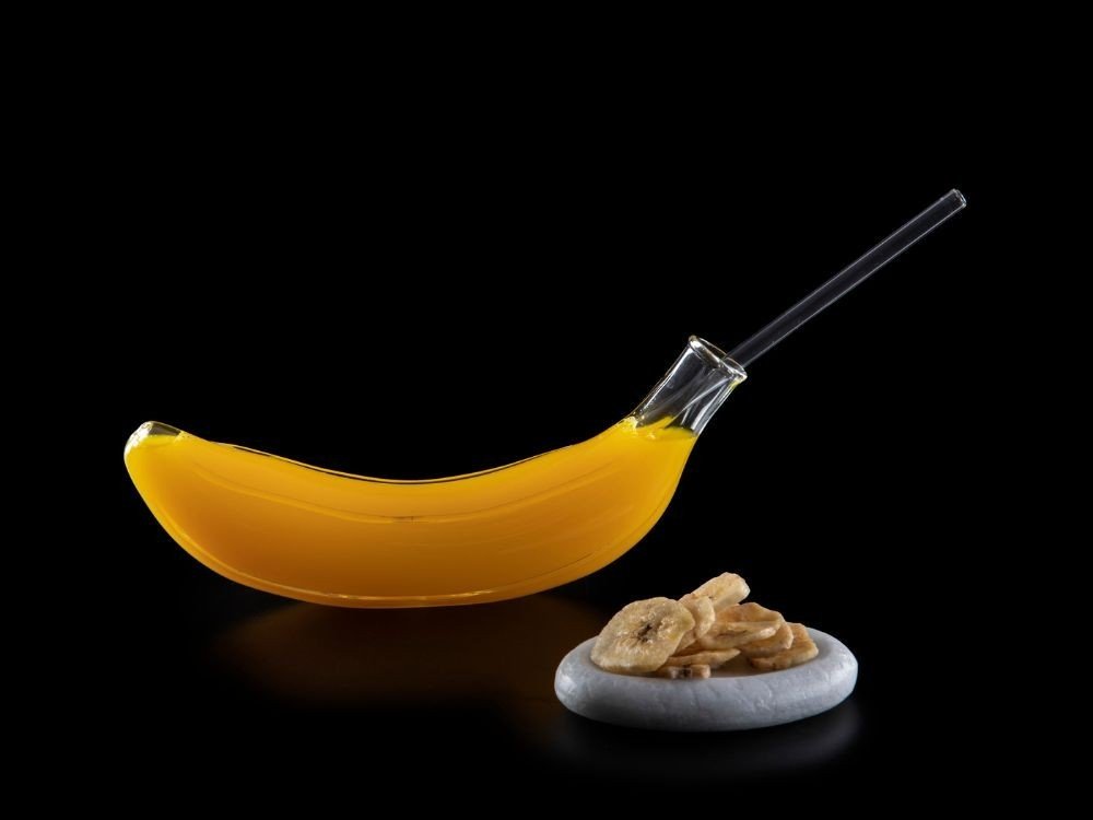 banana glass VASOS Y COPAS PARA COCTEL