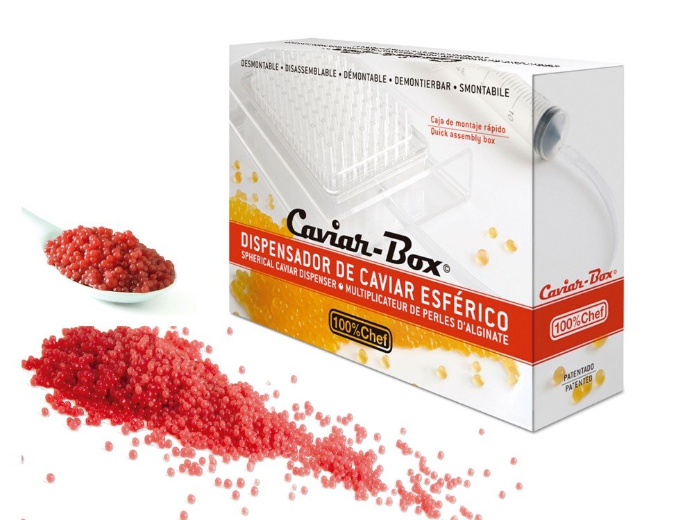 caviar ESFERIFICACIÓN Y MOLDEADO DE GELATINA