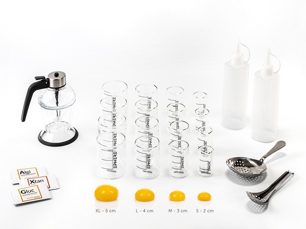 sphere chef kit ESFERIFICACIÓN Y MOLDEADO DE GELATINA