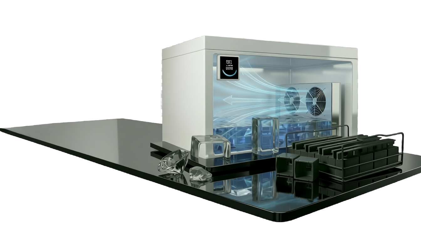 cocina moderna argion robot-hielo-cristalino